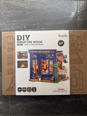 Rolife DIY Miniature House - Leisure Time Tea Room